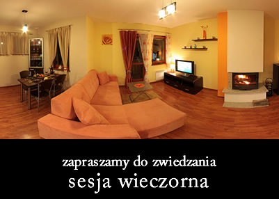 sesja wieczorna w Apartamencie Kryształ Zakopane
